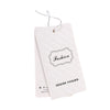 STZ-603402 Custom Recycled Textile Fabric Swatch Cards with Cardboard Hanger for Packaging